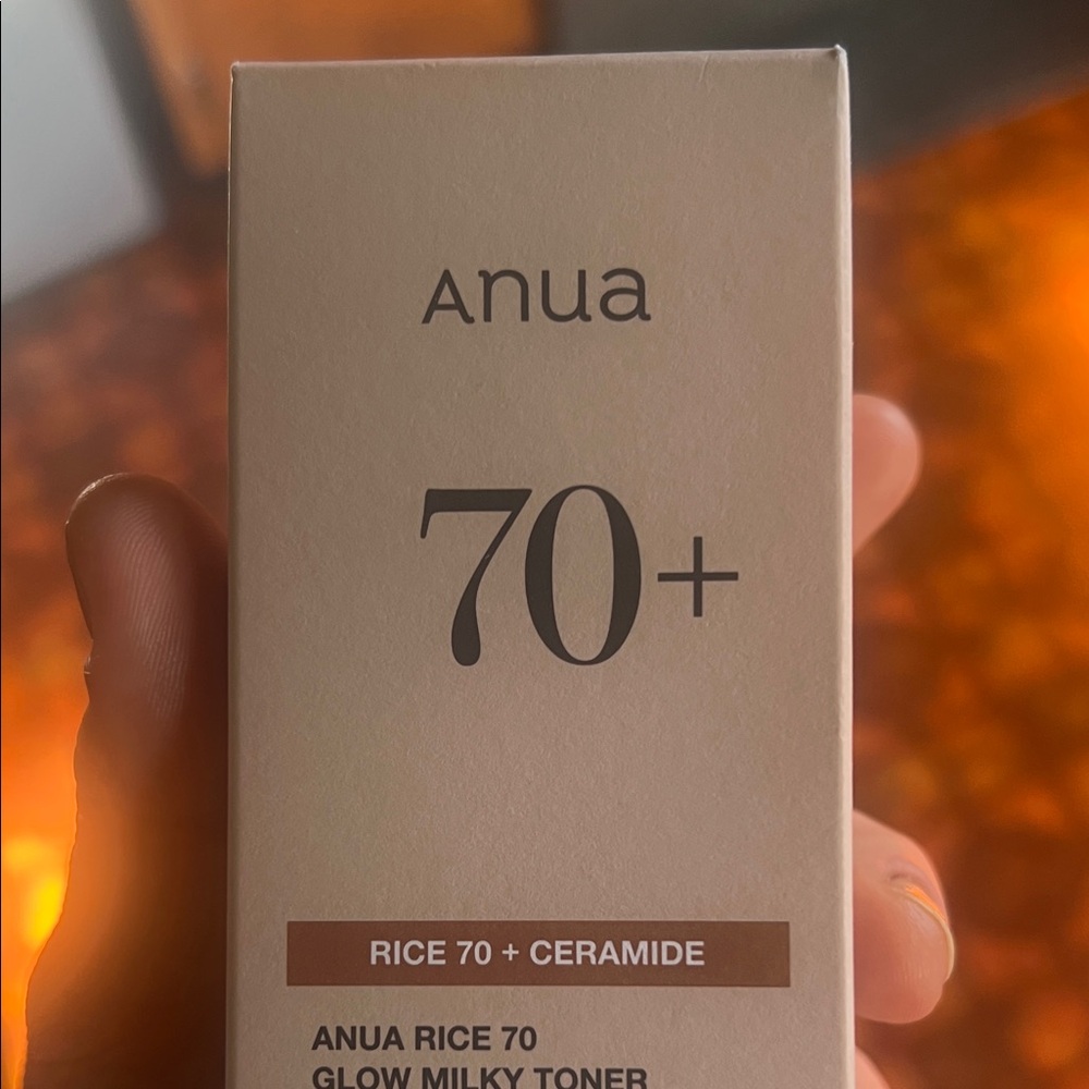 Anua Rice 70+ Milky Toner - Cream